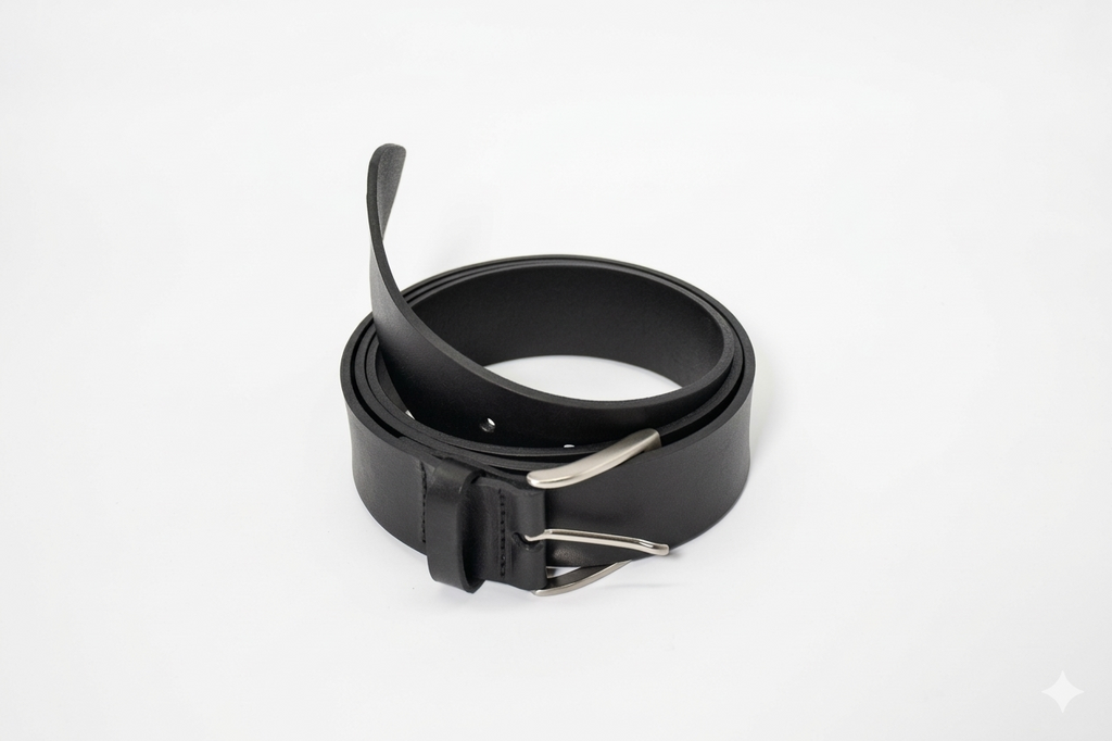 Cintura Nera in Cuoio